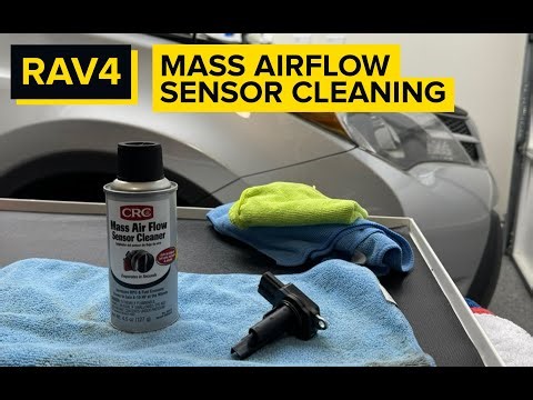 2013-2018 Toyota RAV4 Mass Air Flow Sensor Cleaning