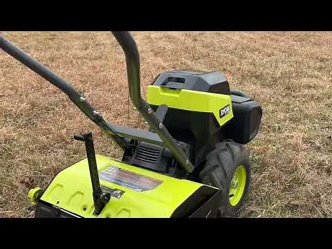 Ryobi 40v Brushless Battery Powered Rear Tine Tiller Review
