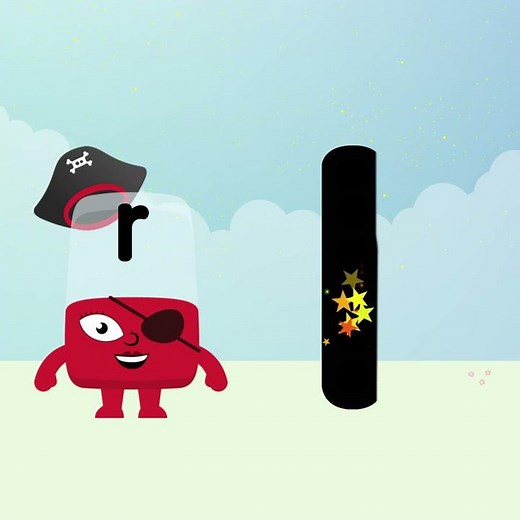 ‪@officialalphablocks‬ - Learn How to Write the Letter R | Bouncy Line | How to Write App