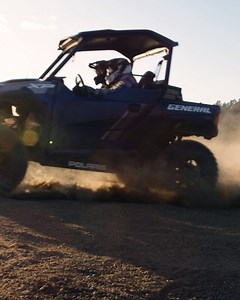 The new General XP 1000 lets you conquer any adventure with ease. 13.5” ground clearance and aggressive 30” tires negotiate tough terrain, while 100 HP delivers powerful acceleration. General XP is built for unstoppable performance. Elevate your adventure at bit.ly/GRLXP1000. | Polaris RZR