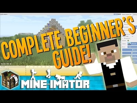 A Beginner's Guide to Animating with Mine-imator! - Mine-imator Tutorial | 1