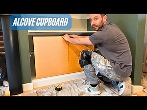 Building Simple Alcove Cupboard.