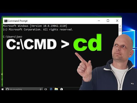 CD COMMAND IN CMD (COMMAND LINE WINDOWS TUTORIAL)