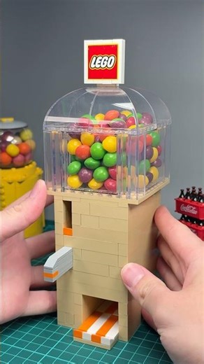 Working Lego Vending Machine with Safe #lego