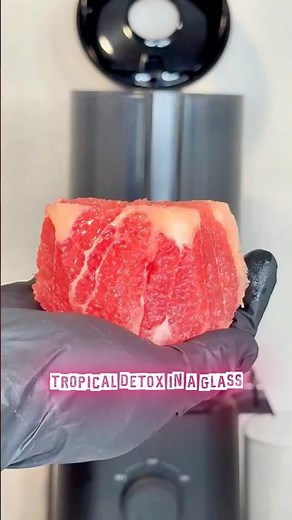 Best Grapefruit Pineapple Detox Juice | Easy 2-Ingredient Recipe