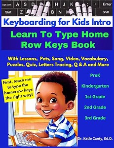 Keyboarding for Kids Intro Learn To Type Home Row Keys …