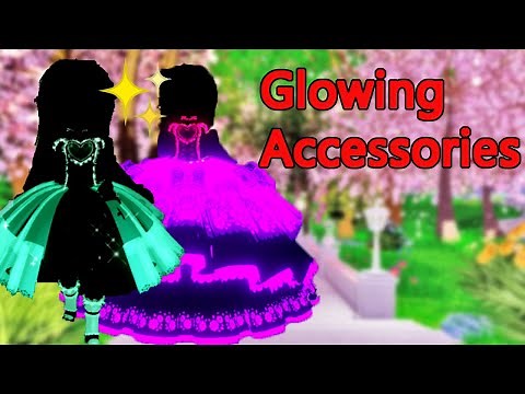 HOW To Make Glowing Accessories And Skirts In Royale High