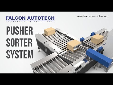 Pusher Sorter System - Low Cost Pusher Sorters By Falcon Autotech