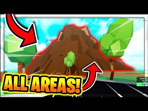 Super Power Simulator - ALL TRAINING AREA LOCATIONS! - Roblox