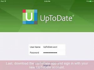 Getting The UpToDate App