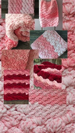 Learn how to make this easy Pink Shell Crochet Baby Blanket Pattern #crochet #crochetpattern