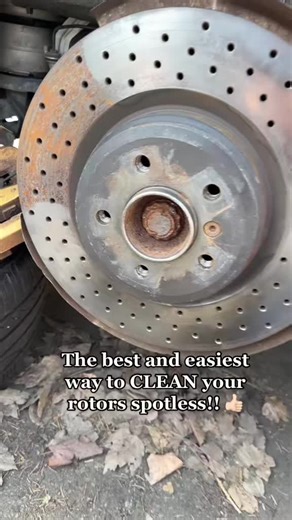 Simple Method to Clean Your Brake Rotors Effectively