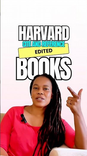 How to Reference an Edit Book Harvard Style #harvardreferencing #harvardstyle #citation