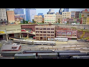 Beautiful Model Railroad Layout in HO Scale with Great Scenery