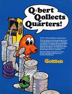 Q*bert Arcade Game | Vintage Arcade Game