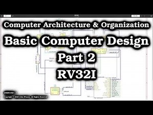 Basic Computer Design (part 2), A Simple RISC-V RV32I CPU