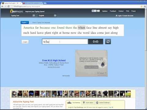 Fastest typist in the world | 217 WPM
