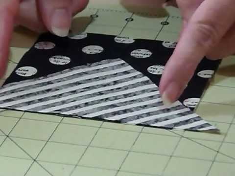 How to make a Square Block using 5"squares - Quilting Tips & Techniques 036