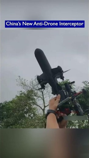 China's New Handheld Kamikaze Drone Interceptor!