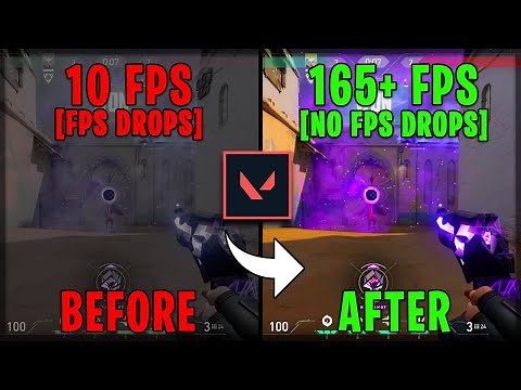 Valorant - Low END Laptop Settings to BOOST FPS!