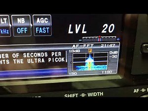 Yaesu FTDX3000 - CW Decode Function