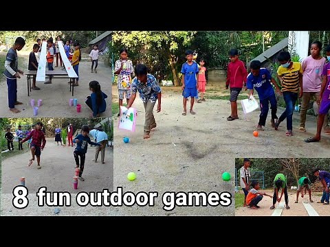 8 Collections of Fun Outdoor Games for Kids
