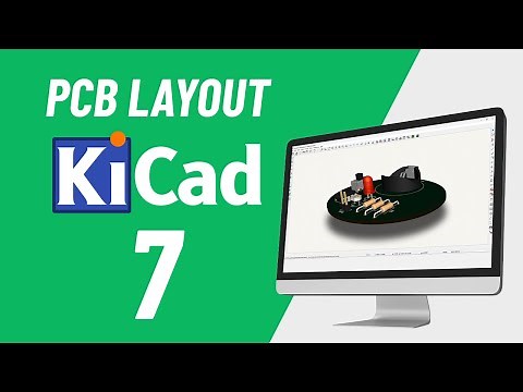 #9 How to use PCB Layout editor in KiCad 7.0 | #PCBCupid