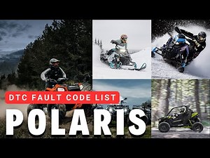 Polaris Fault Codes List | Polaris Error Codes List #obdcodeslist #faultcodeslist #dtccodes