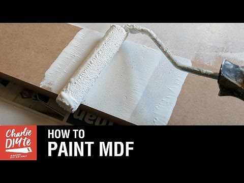 How to Paint MDF - Video #1