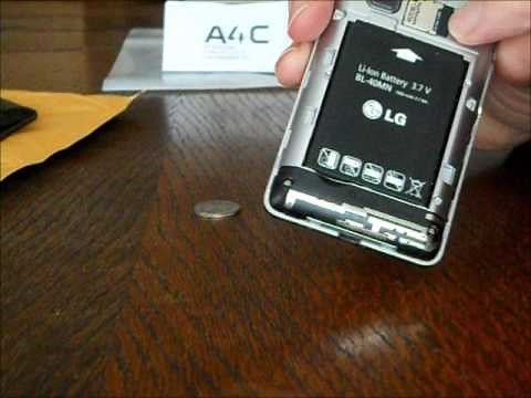 EASY! Replace Change Your Own Cell phone battery! LG840 and others.