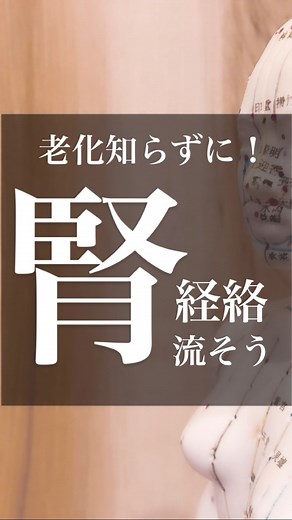 東洋医学セラピスト協会 | 鍼灸師 飯髙貴子 takako iitaka |メルスィ鍼灸治療院 院長 on Instagram: "試してみたいと思ったら🙌をコメント欄に入れてください😊♡ 今回は腎の経絡（けいらく） 少陰腎経（しょういんじんけい）の セルフケアをご紹介いたします🙌 腎の経絡では 膝下に１０個、ツボがあります💡 そのツボ全部をご紹介いたしました🙌 東洋医学で考える腎の不調では ＼ 白髪 薄毛 膝や腰の痛み むくみ 疲れが取れない 尿漏れ 耳鳴り 耳が遠くなった ／ などなど・・ どれも老化に伴う不調と関係しますね💡 ご紹介のツボは これら全部に効果的なのです🙌 ぜひ老化知らずになりますよ〜 やってみてくださいね☺️✨ 🌱やり方 ☑️ツボは左右同じ場所 ☑️余計な力を抜いてリラックスして行う ☑️両方やってみて痛い側は念入りに行う ☑️息を吐きながら心地よい力加減で行う ☑️１つのツボを10回程度のの字に刺激 押して痛いところこそ 生きたツボです