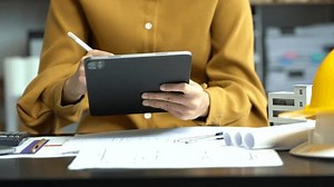 Architect Use Drawing Tool On Paper Stock Footage Video (100% Royalty-free) 1111233541 | Shutterstock