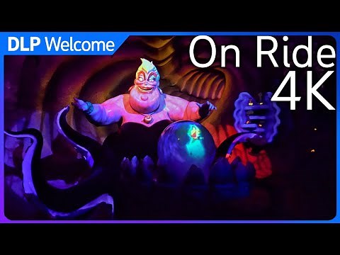 [4K] The Little Mermaid Ariel's Undersea Adventure - On Ride 2022 - Disney World - Magic Kingdom