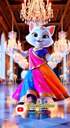 Cute Cat Danceing😻🚀#shorts #viral #cartoon