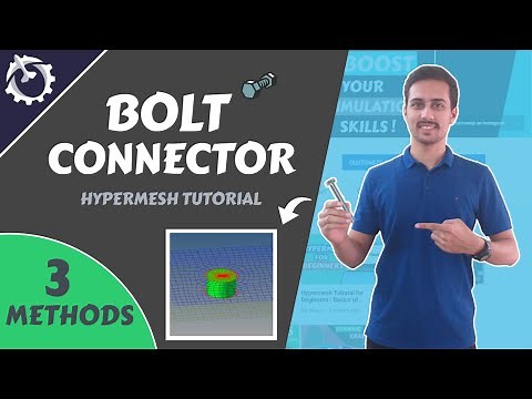 Hypermesh Connectors : Bolt Connector [3 METHODS]