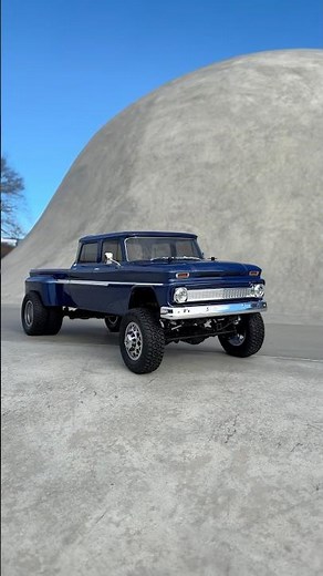 Custom 60’s Chevy Dually! #rccar
