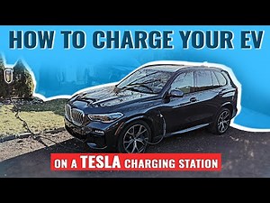 How To Charge Your EV On A Tesla Charging Station