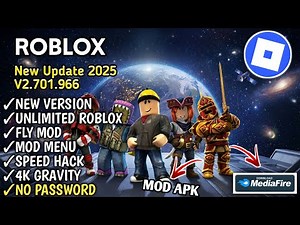 Roblox mod menu 2.701.966 Free robux and shopping | Fly, Speed & Unlimited Robux (2025)