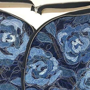 Art Quilted Bowler Bag - Part 1