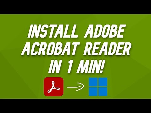 How to Install Adobe Acrobat Reader on Windows 10/11 (2023)
