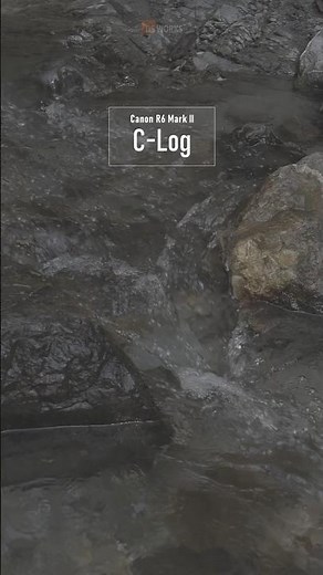 canon c-log slow motion footage color grading / R6 mark 2
