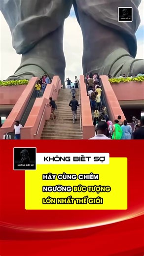 Chiêm ngưỡng bức tượng lớn nhất thế giới
