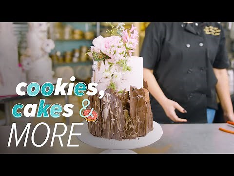 Frosted Woodland Cake Tutorial for Your Outdoor Rustic Wedding