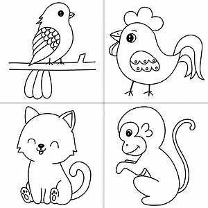 🐦🐵 Lindos dibujos faciles para dibujar de animales para principiantes paso a paso. 😍😍😍 #art #dibujosfaciles #dibujosfáciles #dibujar #dibujos #drawing #aprenderadibujar #cómodibujar #comodibujar #videosvirales #Awesome #awesome #hermoso #viral #easydraw #videosvirales #PRINCIPIANTES #videostutorial #commentdessiner #comodibujar #howtodraw #pajaro #perro #gato #gallo #dog #cat #monkey #chicken #easydrawing #creative #videoseducativos #drawinforbeginners #satisfying #cartoon #fyp #instagood #