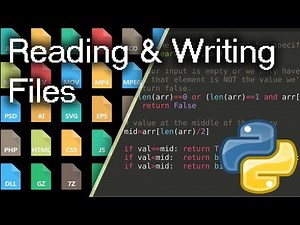 Reading & Writing Files In Python