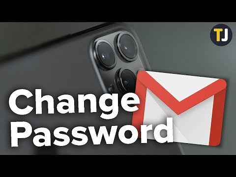 How to CHANGE Your Gmail Password on iPhone/iPad!