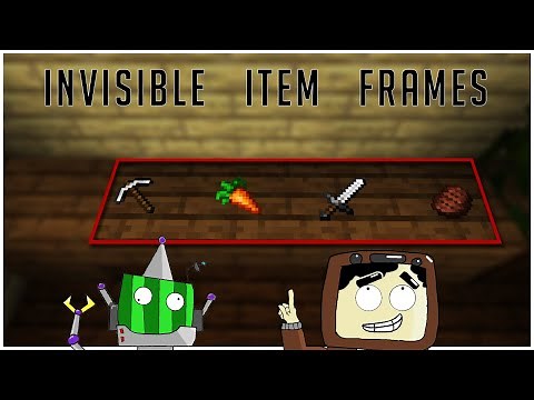 How to get invisible item frames in Minecraft 1.16
