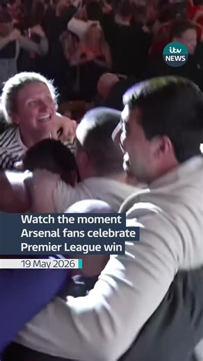 Arsenal have won the Premier League for the first time in 22 years. Manchester City were held to a 1-1 draw by Bournemouth on Tuesday night, leaving Arsenal to take the title after more than two decades of waiting. #itvnews #arsenal #premierleague