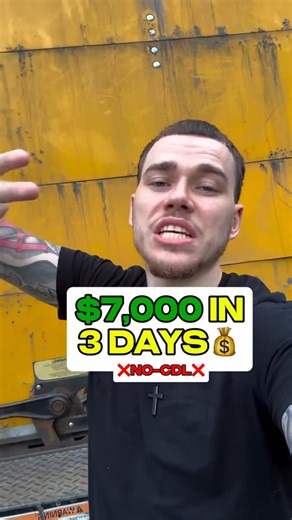 Anthony Schulz 📈 on Instagram: "$7,000 In 3 Days💰 Want To Learn❓Comment “Ready” ⬇️ Full Disclaimer: YES, everything I do is NON-CDL as long as your GVW is under 26,000lbs. BUT, what I do is not as easy as I make it look. It took a lot of time, risk, trials and tribulations, investing, etc. My results do not determine no one else’s results. I do not recommend anyone just jump out there without the proper knowledge and guidance. What I post is strictly motivational purposes only. Full breakdown: