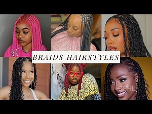 BRAIDS HAIRSTYLES you have to do this fall * BLACK GIRLS *